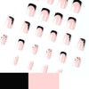 12 Sizes-24 Pcs Press On Nails JP2149