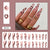 12 Sizes-24 Pcs Press On Nails W281