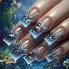 12 Sizes-24 Pcs Press On Nails Y1085