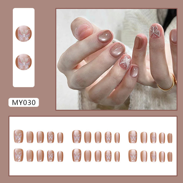 30 Pcs Press On Nails MY030