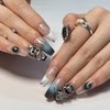 12 Sizes-24 Pcs Press On Nails GN016