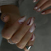 12 Sizes-24 Pcs Press On Nails JP3662