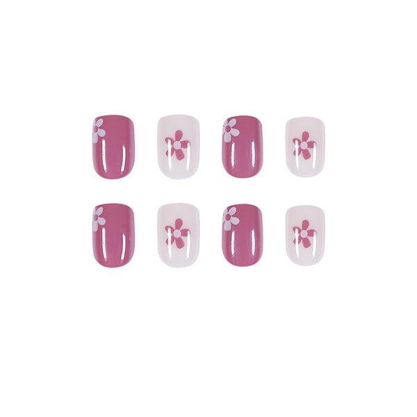 12 Sizes-24 Pcs Press On Nails JP1054