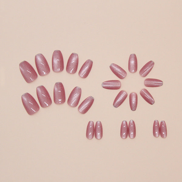 12 Sizes-24 Pcs Press On Nails W1674
