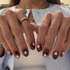 12 Sizes-24 Pcs Press On Nails FT-813