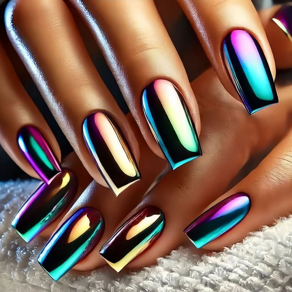 12 Sizes-24 Pcs Press On Nails Y1809