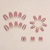 12 Sizes-24 Pcs Press On Nails W1217