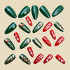 12 Sizes-24 Pcs Press On Nails Y1238