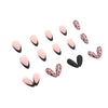 12 Sizes-24 Pcs Press On Nails W253