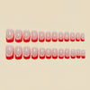 12 Sizes-24 Pcs Press On Nails Y1569