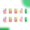 12 Sizes-24 Pcs Press On Nails C344