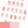 12 Sizes-24 Pcs Press On Nails JP1771