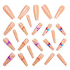 12 Sizes-24 Pcs Press On Nails Y835