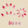 12 Sizes-24 Pcs Press On Nails Y1445
