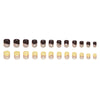 12 Sizes-24 Pcs Press On Nails R948