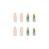 12 Sizes-24 Pcs Press On Nails W065
