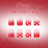 12 Sizes-24 Pcs Press On Nails C1503