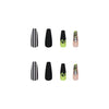 12 Sizes-24 Pcs Press On Nails W070