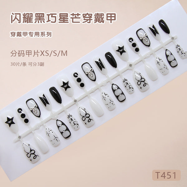 30 Pcs Press On Nails Z1358