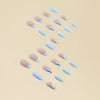 12 Sizes-24 Pcs Press On Nails Y016