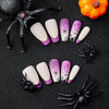 12 Sizes-24 Pcs Press On Nails W844