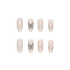 12 Sizes-24 Pcs Press On Nails W210