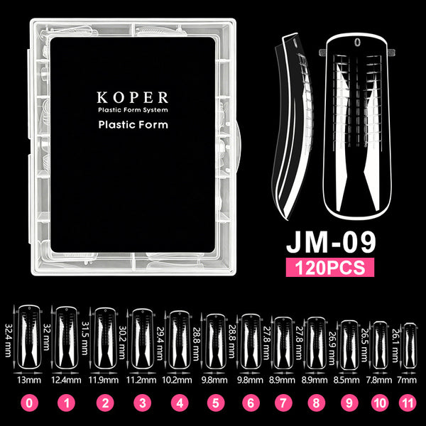 120 Pcs Press On Nails JM01