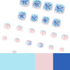 12 Sizes-24 Pcs Press On Nails JP3817