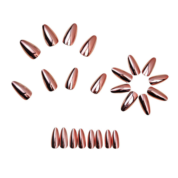 12 Sizes-24 Pcs Press On Nails HC-014-24