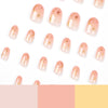 12 Sizes-24 Pcs Press On Nails JP1793