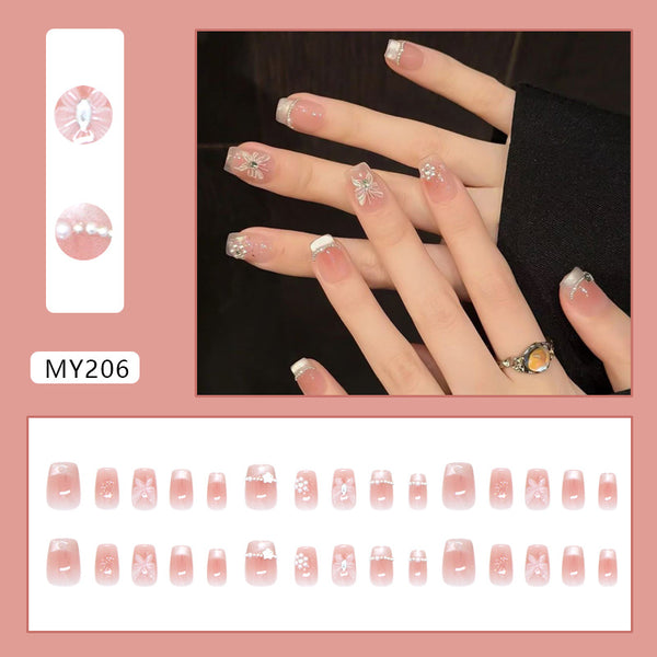 30 Pcs Press On Nails MY206