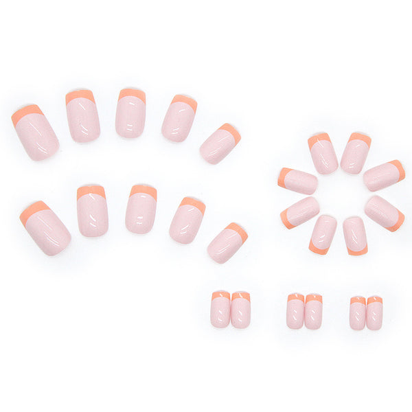 12 Sizes-24 Pcs Press On Nails W113