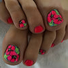 12 Sizes-24 Pcs Press On Nails Y1099