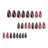 12 Sizes-24 Pcs Press On Nails JP2806
