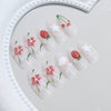 12 Sizes-24 Pcs Press On Nails Z1089