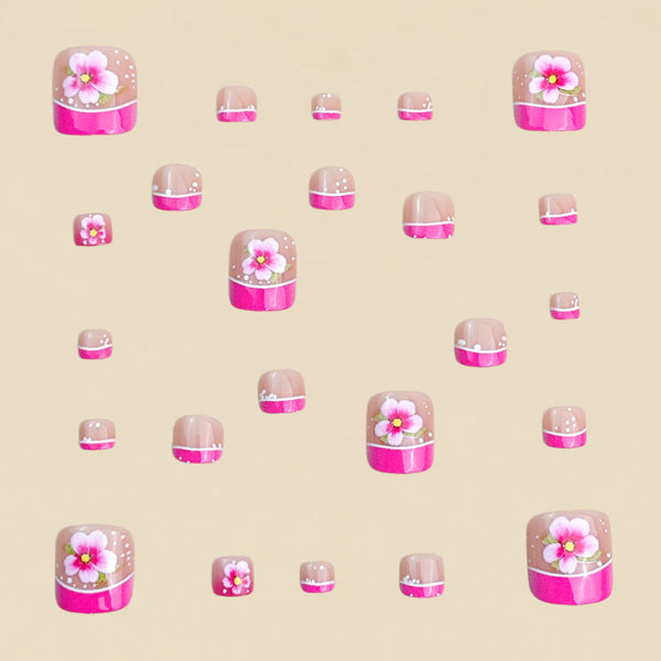 12 Sizes-24 Pcs Press On Nails y2076-24