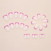 12 Sizes-24 Pcs Press On Nails W1881