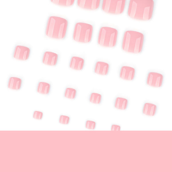 12 Sizes-24 Pcs Press On Nails JP4260