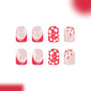 12 Sizes-24 Pcs Press On Nails C1247