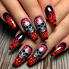 12 Sizes-24 Pcs Press On Nails Y1092