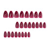 12 Sizes-24 Pcs Press On Nails JP4567