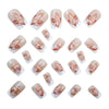 12 Sizes-24 Pcs Press On Nails Y1521