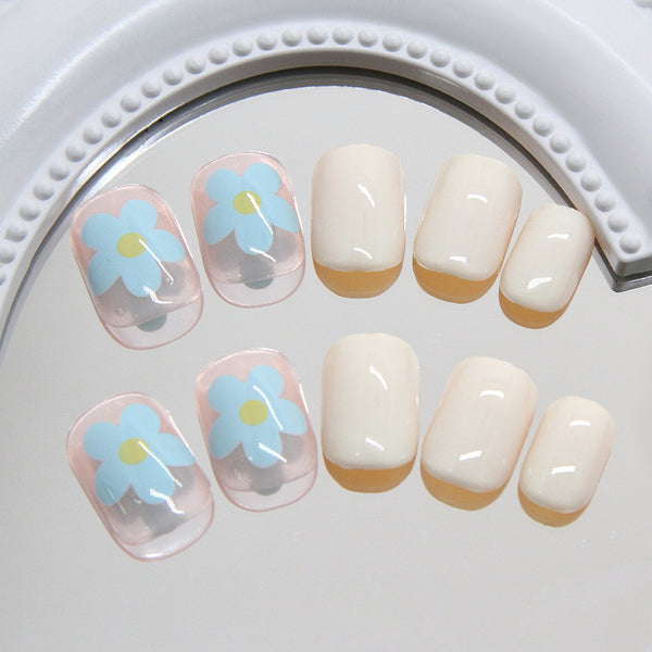 12 Sizes-24 Pcs Press On Nails R925