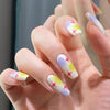 12 Sizes-24 Pcs Press On Nails R551