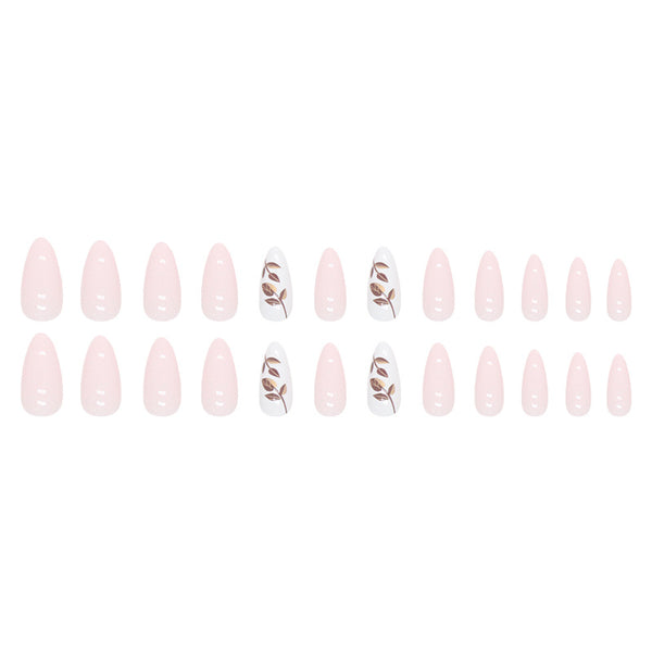 12 Sizes-24 Pcs Press On Nails W732