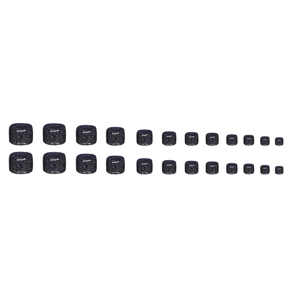 12 Sizes-24 Pcs Press On Nails F106