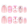 12 Sizes-24 Pcs Press On Nails JP3655