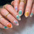 12 Sizes-24 Pcs Press On Nails W514