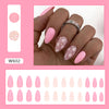 12 Sizes-24 Pcs Press On Nails W602