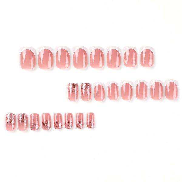 12 Sizes-24 Pcs Press On Nails JP2568